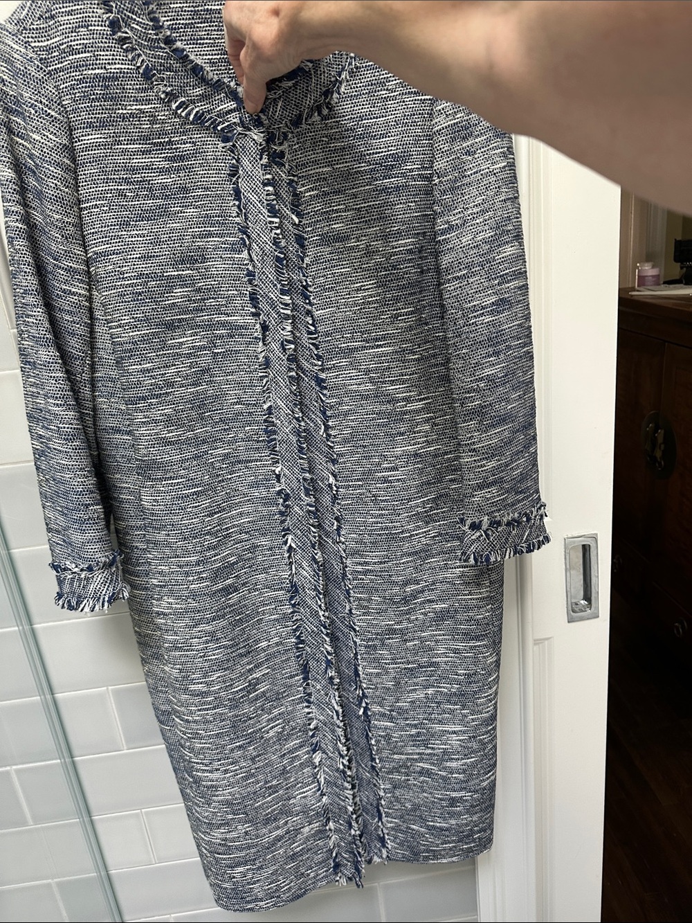 Anne Klein Sz 8 beautiful 3/4 sleeve jacket worn once